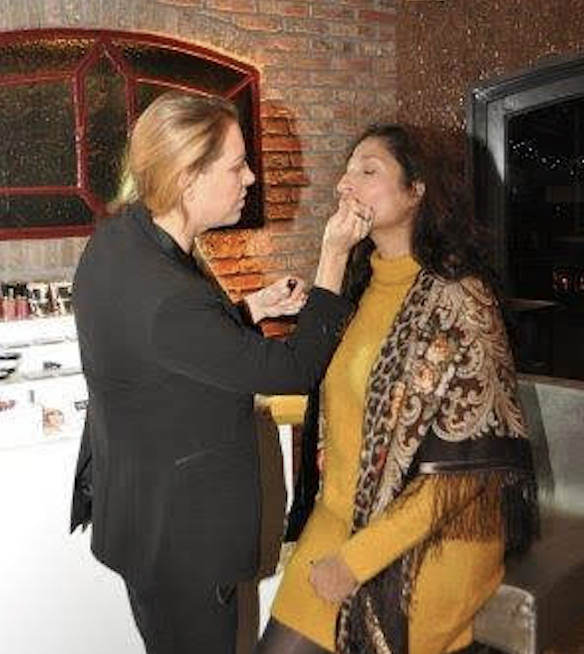 Glam Up Station voor een personeelsfeest