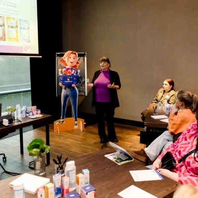 Skincare presentatie van visagieworkshops.nl